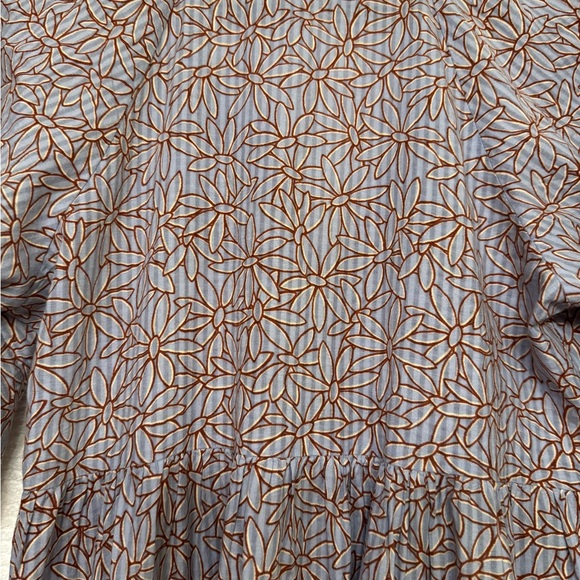 Madewell Floral Print Marianna Puff Sleeve sz Small - Picture 8 of 13